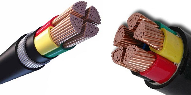 What is HV and LV cable?